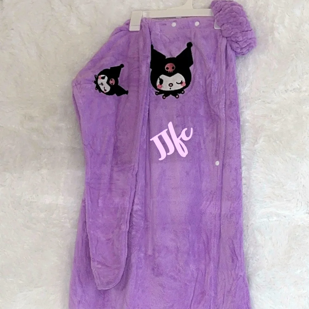 Cute Kuromi 3 pcs towel set 💜